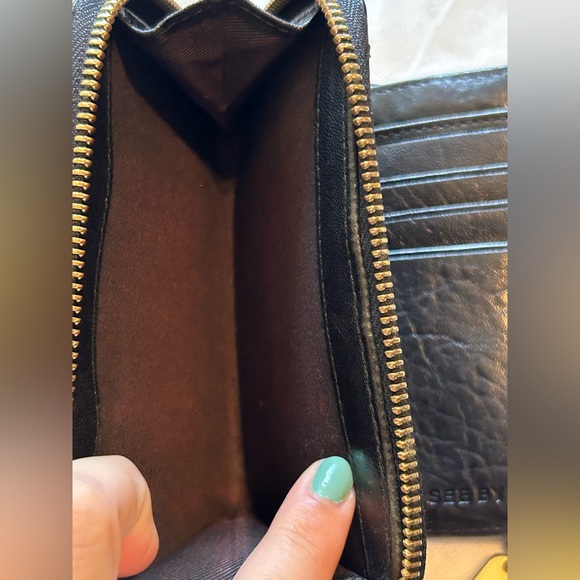 See by CHLOE Metallic Wallet EUC - Picture 5 of 6